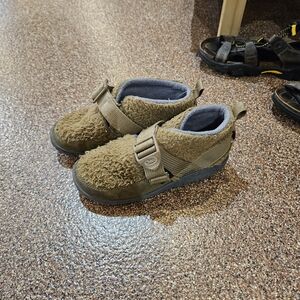 Cozy Brown Kids Chaco Slip-On Shoes